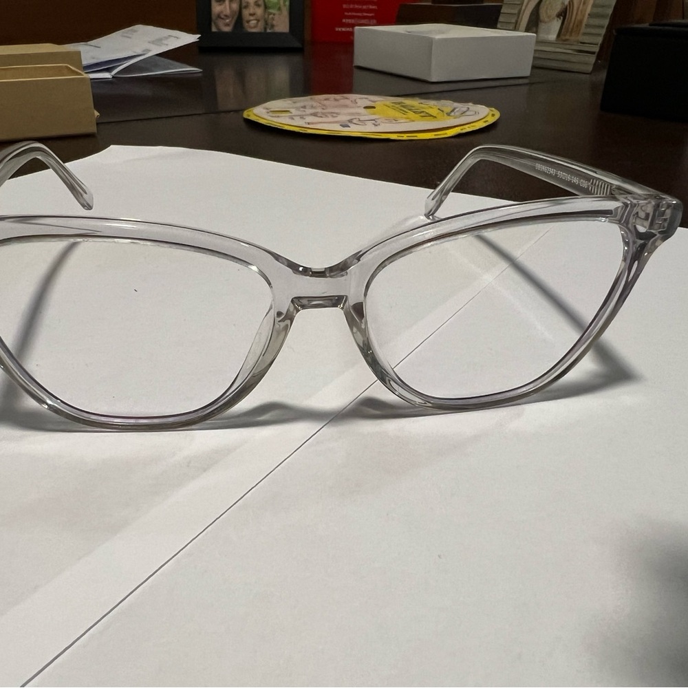 Clear Women's Glasses Blue light blocking original packaging - Picture 4 of 8